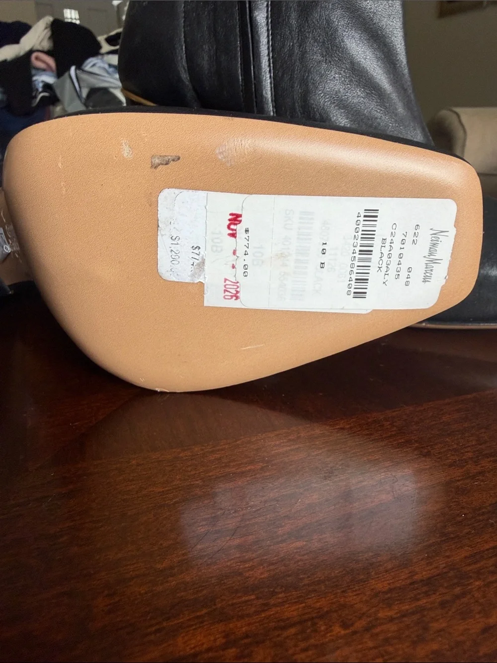 Chloé
90mm Ambre ankle boots
 Ankle Boots with Gold Trim NWT size 40 or 9.5 - Picture 6 of 13